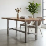 پایه میز فلزی مدل ساتیا