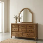 دراور آینه دار چوبی رایان