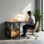 میز تحریر چوبی دراگون