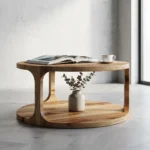 میز جلو مبلی چوبی سروین