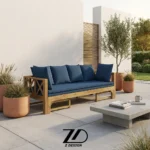 کاناپه سه نفره تخت خواب شو