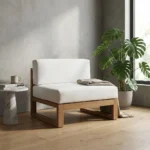 صندلی چوبی شاینا