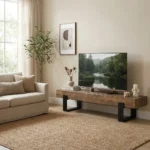 میز تلویزیون چوبی سانای