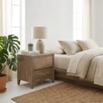 پاتختی دو کشو رزی