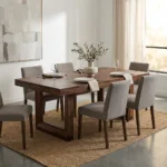 میز ناهارخوری چوبی آدیسا