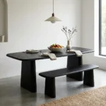 میز و نیمکت 6 نفره دارک