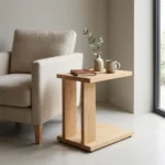 میز عسلی چوبی راینو