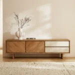 میز تلویزیون چوبی جدید کایزن