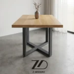 پایه میز فلزی گلاریس