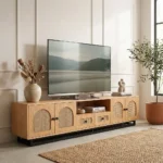 میز تلویزیون حصیری مدل آدیسا