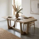 میز ناهارخوری شش نفره مدل آرسین