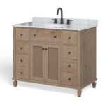 روشویی زمینی چوبی دانته