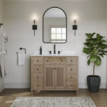 روشویی زمینی چوبی دانته