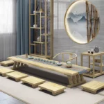 میز و صندلی ژاپنی 10 نفره لوسین