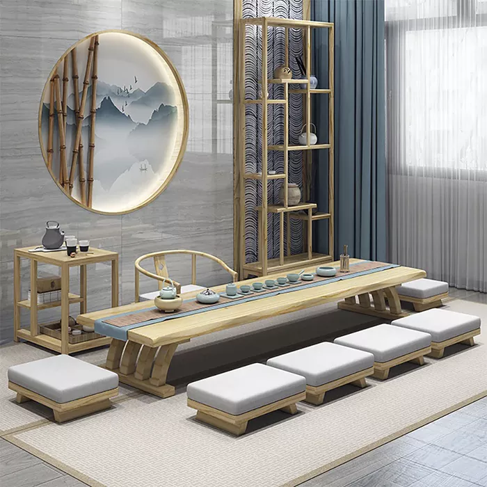 میز و صندلی ژاپنی 10 نفره لوسین