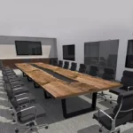 میز کنفرانس 20 نفره مدل شروین