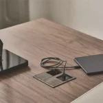 میز تک‌پایه چوبی مدل جلوه