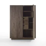 کنسول ایستاده چوبی مانلی