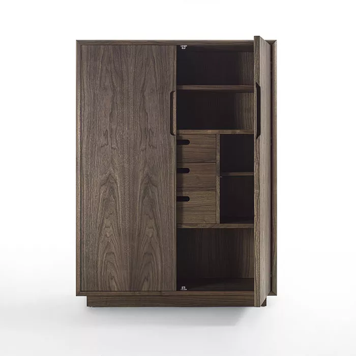 کنسول ایستاده چوبی مانلی