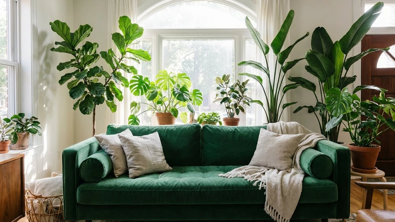 ۱۰ استراتژی دگرگون‌کننده برای چیدمان مبلمان سبز در دکوراسیون منازل شیک